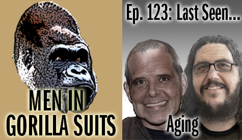 Shawn and Christopher as old men - Men in Gorilla Suits Ep. 123: Last Seen…Aging