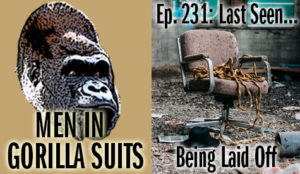 Beat-up office chair with frayed rope - Men in Gorilla Suits Ep. 231: Last Seen…Being Laid Off